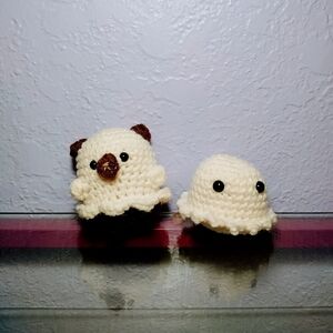 Crochet ghost and bear set Halloween